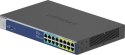 Netgear Przełączni GS516UP Switch Unmanaged 8xGE PoE+ 8xGE PoE++