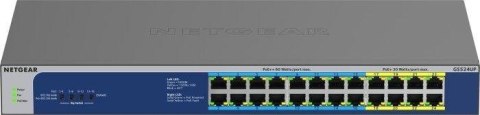 Netgear Przełącznik GS524UP Switch Unmanaged 8xGE PoE+ 16xGE PoE++