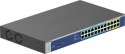 Netgear Przełącznik GS524UP Switch Unmanaged 8xGE PoE+ 16xGE PoE++