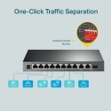 TP-LINK Switch Przełącznik typu desktop SG1210MP 8GE PoE+ 1GE 1SFP