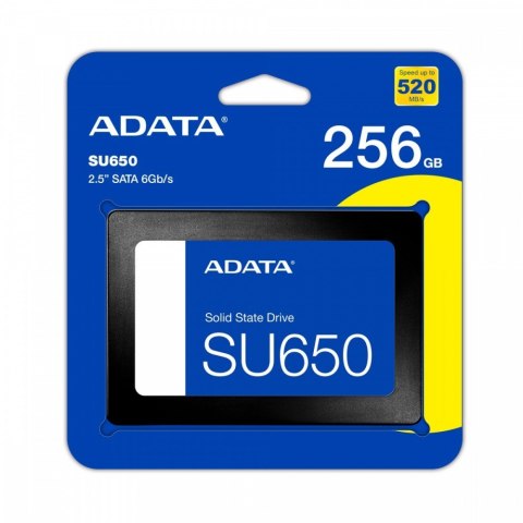 Adata Dysk SSD Ultimate SU650 256GB 2.5 S3 3D TLC Retail