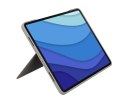 Logitech Etui Combo Touch US iPad Air 4th Gen szare