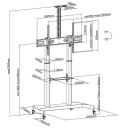 Neomounts Wózek do monitora PLASMA-M1950E 60-100 cale 400x400-1000x600 100kg