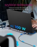 IcyBox Stacja dokująca IB-DK2106-C Type-C z potrójnym wyjściem wideo, 2x High Speed HDMI typu A, 1x interfejs VGA, trzy interfejsy USB 