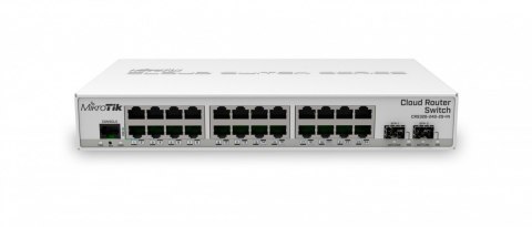 Mikrotik Przełącznik 24xGbE 2xSFP+ CRS326-24G-2S+IN