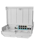 Mikrotik Przełącznik 8xGbE 2 SFP+CSS610-1Gi-7R-2S+OUT