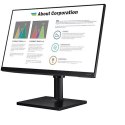 Samsung Monitor 27 cali T450FZ IPS 1920x1080 FHD 16:9 2xHDMI 1xDP 2xUSB 2.0 5ms 75Hz HAS+PIV głośniki płaski 3YOn-Site