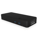 IcyBox Stacja dokująca IB-DK2254AC 11w1,3xHDMI,PD 100 Watt