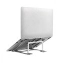 Maclean Podstawka pod laptop aluminiowa Ergo Office ER-416S Srebrna