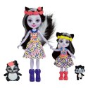 Mattel Lalki Enchantimals Sage i Sabella Skunk Lalki siostry