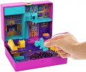 Mattel Zestaw figurek Polly Pocket Wieczór gier Zestaw kompaktowy