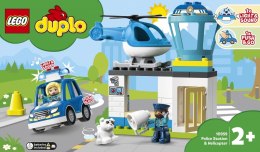 LEGO Klocki DUPLO 10959 Posterunek policji i helikopter