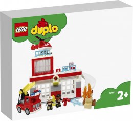 LEGO Klocki DUPLO 10970 Remiza strażacka i helikopter