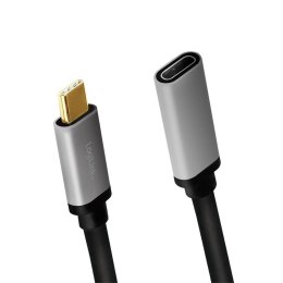 LogiLink Kabel USB-C M/F,4K/60Hz aluminiowy 0.5m