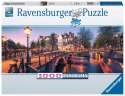 Ravensburger Polska Puzzle 1000 elementów Panorama Amsterdamu