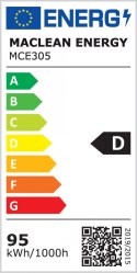 Maclean Żarówka LED E40 95W 230V Zimna biała 6500K 13000LM MCE305 CW