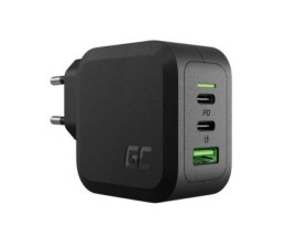 Green Cell Ładowarka sieciowa PowerGaN 65W PD 3.0 QC 3.0 2xUSB-C 1xUSB-A