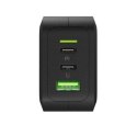 Green Cell Ładowarka sieciowa PowerGaN 65W PD 3.0 QC 3.0 2xUSB-C 1xUSB-A