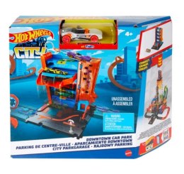 Hot Wheels City Zestaw Rajdowy parking mały