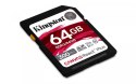 Kingston Karta pamięci SD 64GB Canvas React Plus 300/260 UHS-II U3