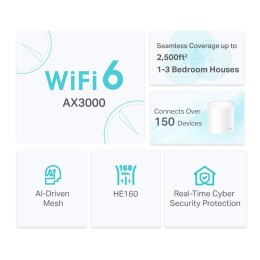 TP-LINK Router Deco X50 (1-pack) AX3000