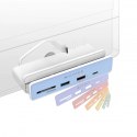 HyperDrive Hub Hyper 6-in-1 USB-C dla iMac 24 cale (2021), HDMI, USB-C, 2x USB-A, SD, MiniSD, 7x kolor