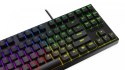 Krux Klawiatura gamingowa Atax PRO RGB Gateron brązowa