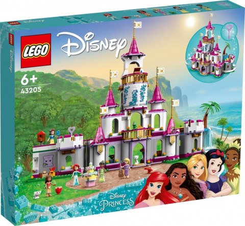 LEGO Klocki Disney Princess 43205 Zamek wspaniałych przygód