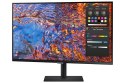 Samsung Monitor 32 cale ViewFinity S80PX IPS 3840x2160 UHD 16:9 1xHDMI 1xDP 1xUSB-C (90W) 3xUSB 3.0 LAN 5ms PinP/PbyP 60Hz HAS+PIV płask