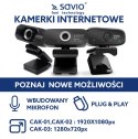 Savio Kamera internetowa USB Full HD, CAK-01