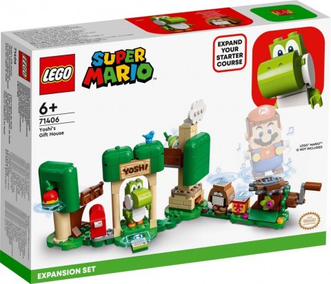 LEGO Zestaw rozszerzający Super Mario 71406 Dom prezentów Yoshiego