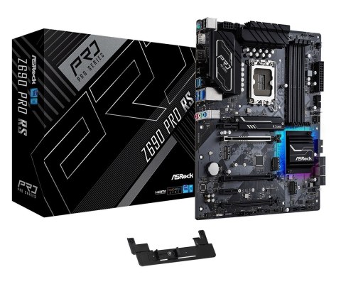 ASRock Płyta główna Z690 Pro RS s1700 4DDR4 DP/HDMI M.2 ATX