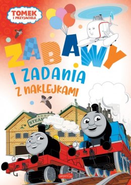 Harper Collins Książeczka Tomek i przyjaciele. Zabawy i zadania z naklejkami