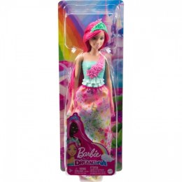 Mattel Lalka Barbie Dreamtopia malinowe włosy