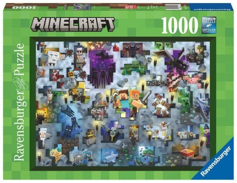 Ravensburger Polska Puzzle 1000 elementów Minecraft Challenge