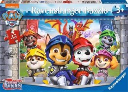 Ravensburger Polska Puzzle 35 elementów Psi Patrol Rycerze