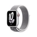 Apple Opaska sportowa Nike w kolorze Summit White/czarnym do koperty 41 mm