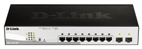 D-Link Przełącznik DGS-1210-08P Switch 8GE PoE 2SFP