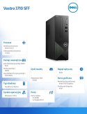 Dell Komputer Vostro 3710 SFF Win11Pro i7-12700/8GB/512GB SSD/Intel UHD 770/WLAN + BT/Kb/Mouse/3YPS