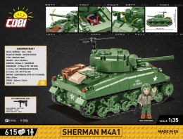 Cobi Klocki Klocki Company of Heroes 3 Sherman M4A1