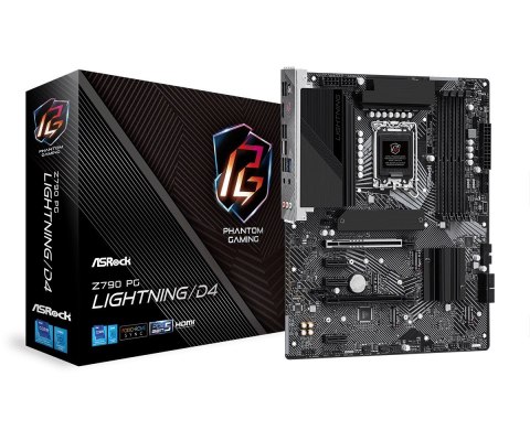 ASRock Płyta główna Z790 PG LIGHTNING/D4 s1700 4DDR4 HDMI M.2 ATX