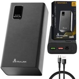 Extralink Powerbank EPB-068 USB-C EX.19508 czarny