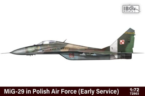 Ibg Model plastikowy Mig-29 in Polish Air Force Early Limited