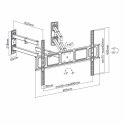 ART Uchwyt do TV LED/LCD 32-70" 45KG AR-85 regulca pion/poziom Narożny 622mm