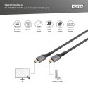 Digitus Kabel Premium połączeniowy HDMI 2.1 Ultra HighSpeed 8K60Hz UHD Typ HDMI A/A M/M 2m Czarny