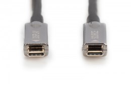 Digitus Kabel połączeniowy hybrydowy AOC USB 3.1 Typ C/USB Typ C 4K 60Hz 10m