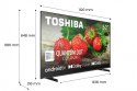 Toshiba Telewizor QLED 50 cali 50QA5D63DG