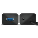 AXAGON HUE-SA7BP Hub 7-portowy USB 3.2 GEN 1 aluminum charging hub, AC adapter