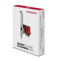 AXAGON PCEE-GIX Karta sieciowa PCIe 1x Gigabit Ethernet port (RJ-45), Intel i210AT, PXE, SP & LP