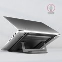 AXAGON STND-L Podstawka do laptopów aluminiowa 10-16", 4 regulowane kąty nachylenia